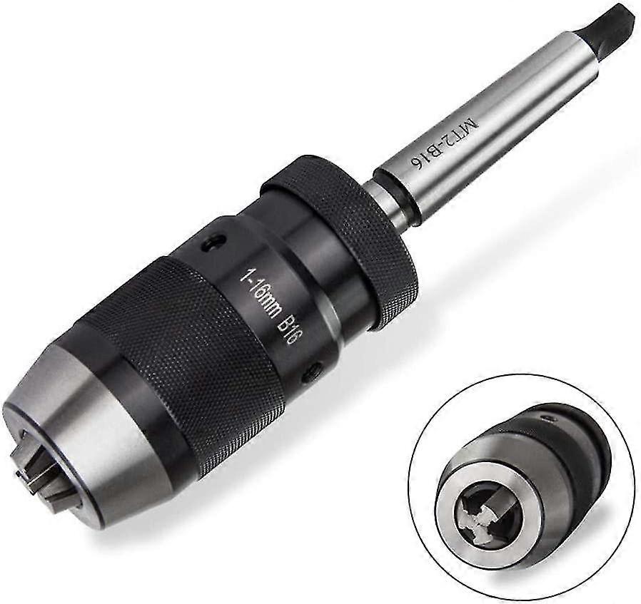 1 pièce 1-16mm B16 Keyless Chuck Lathe Drill Keyless Chuck