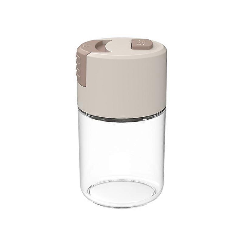 100ml Pressing Design Assaisonnement Jarre Verre Transparent Sel Sucre Assaisonnement Boîte Outils de Cuisine