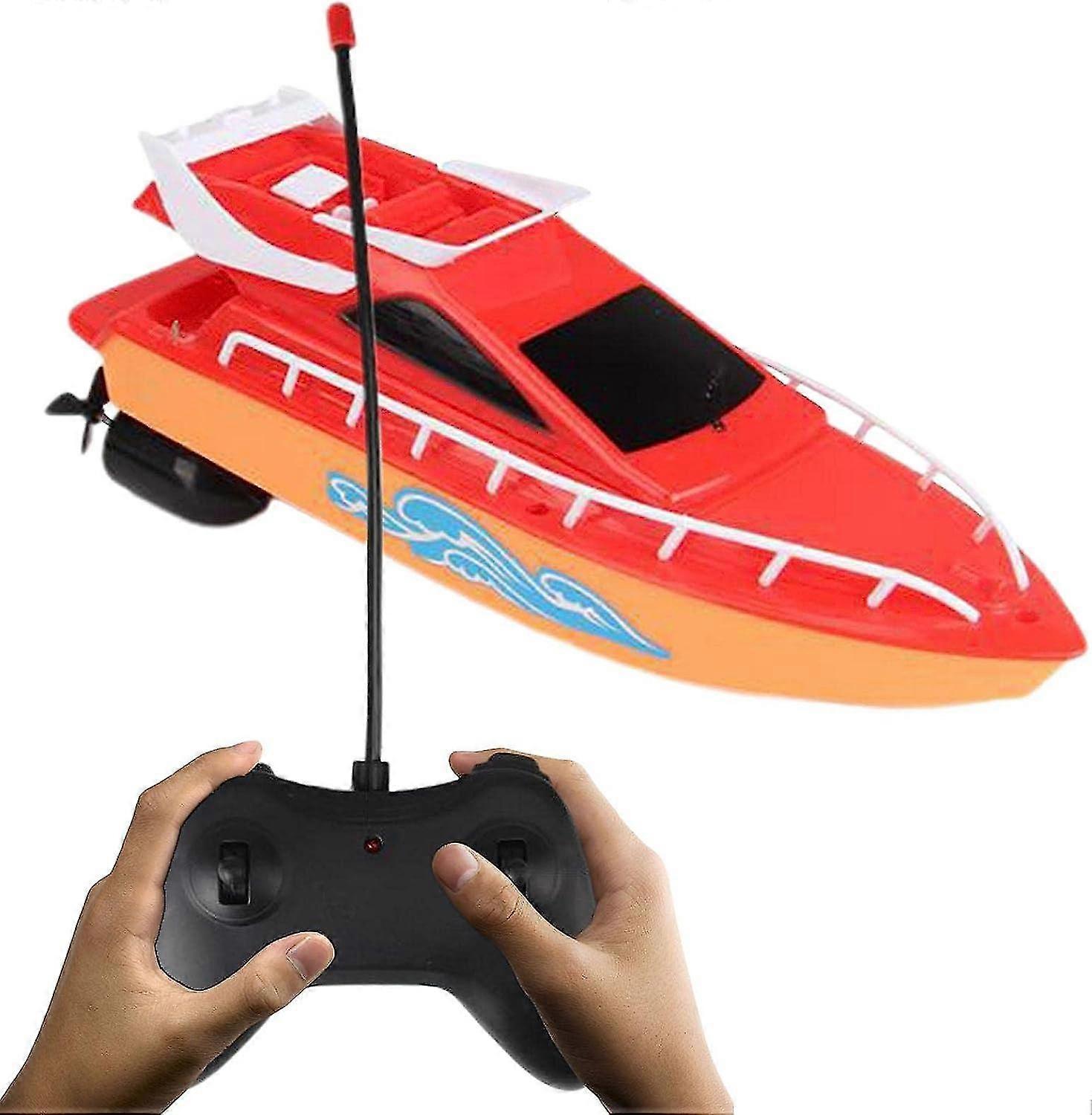 Ferngesteuertes Boot für Kinder und Erwachsene, RC-Boote 2,4 Ghz elektronische ferngesteuerte Boote, Hochgeschwindigkeits-RC-Rennboot