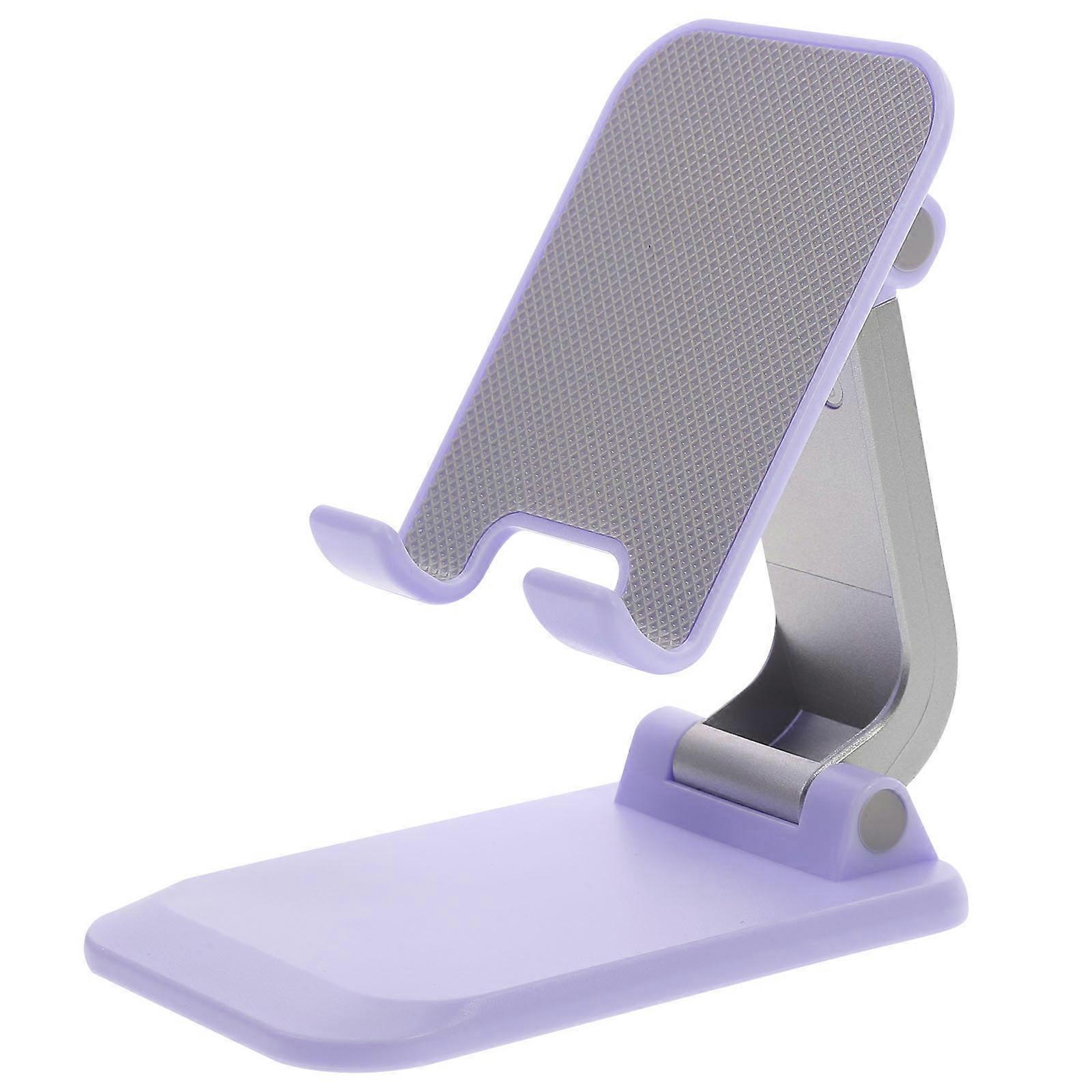 Convenient Cell Phone Holder Rack With Non-slip Silicone Pad Adjustable Folding Tablet Bracket