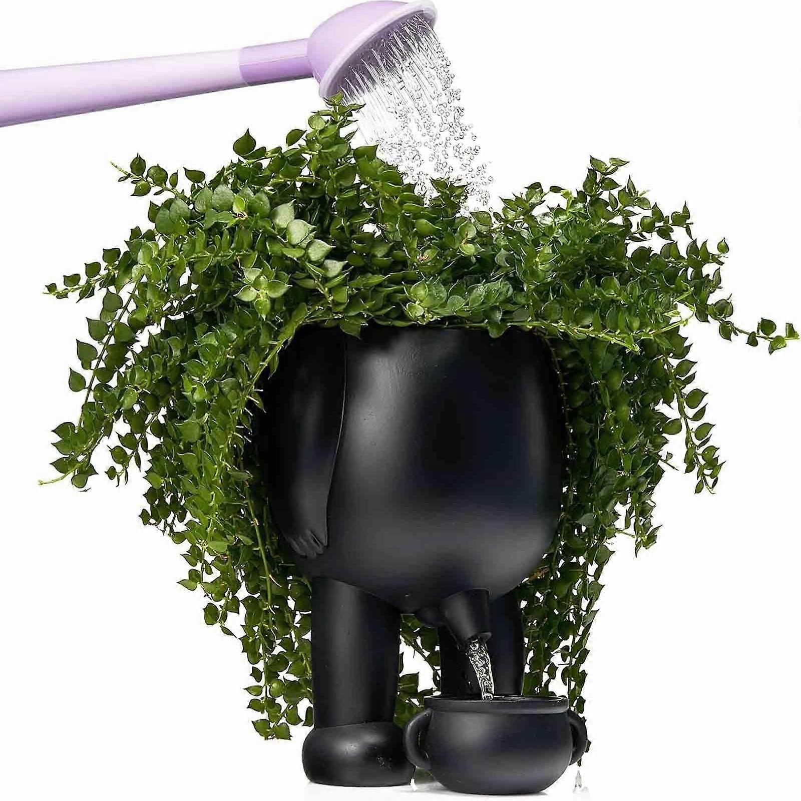 小便ポットプランターノベルティおしっこプランターポットおしっこ面白い花瓶プランター多肉植物の家の装飾ガーデン面白いギフト-GSL