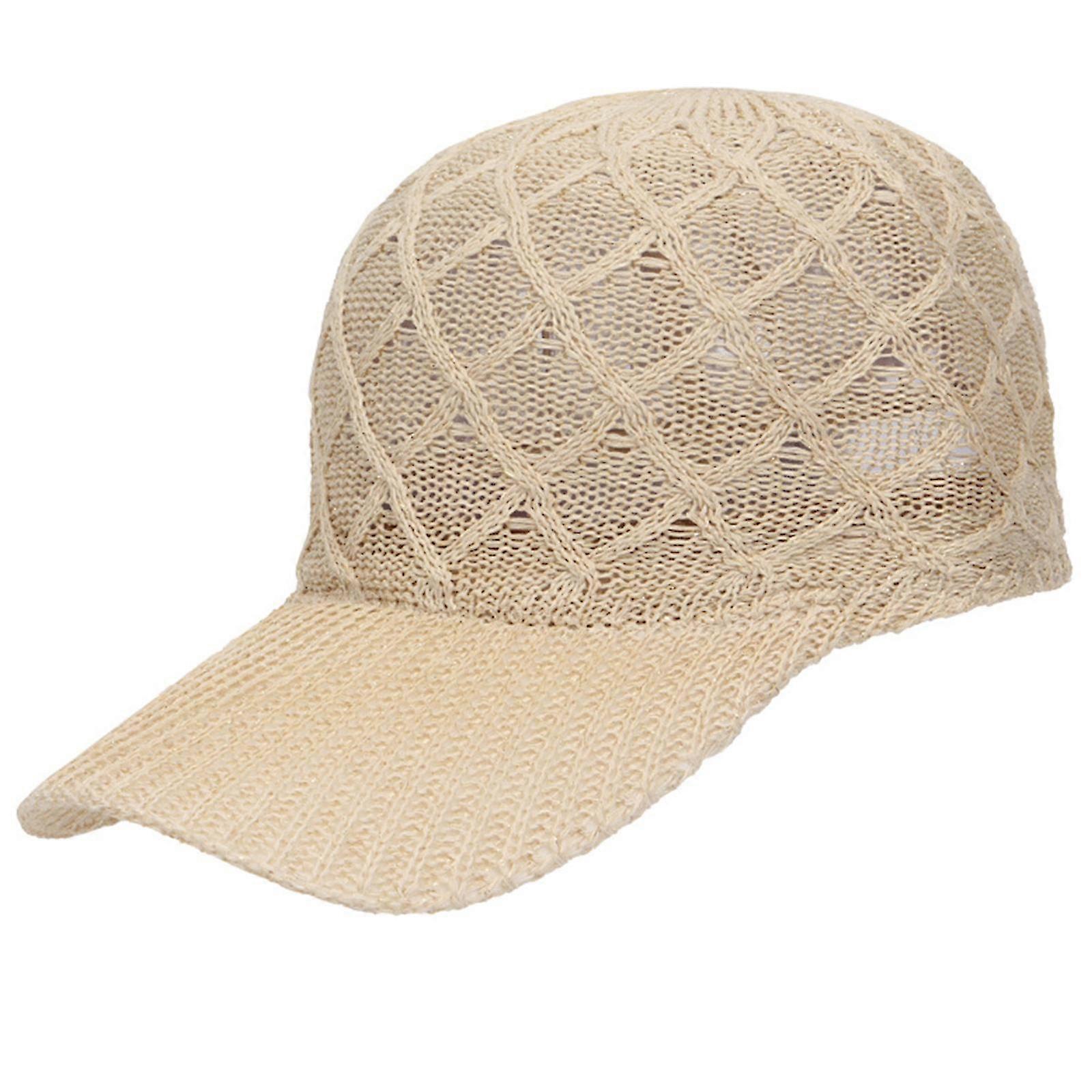 Solid Color Baseball Cap Mesh For Sun Hat Breathable Peaked Cap Must-have For Da