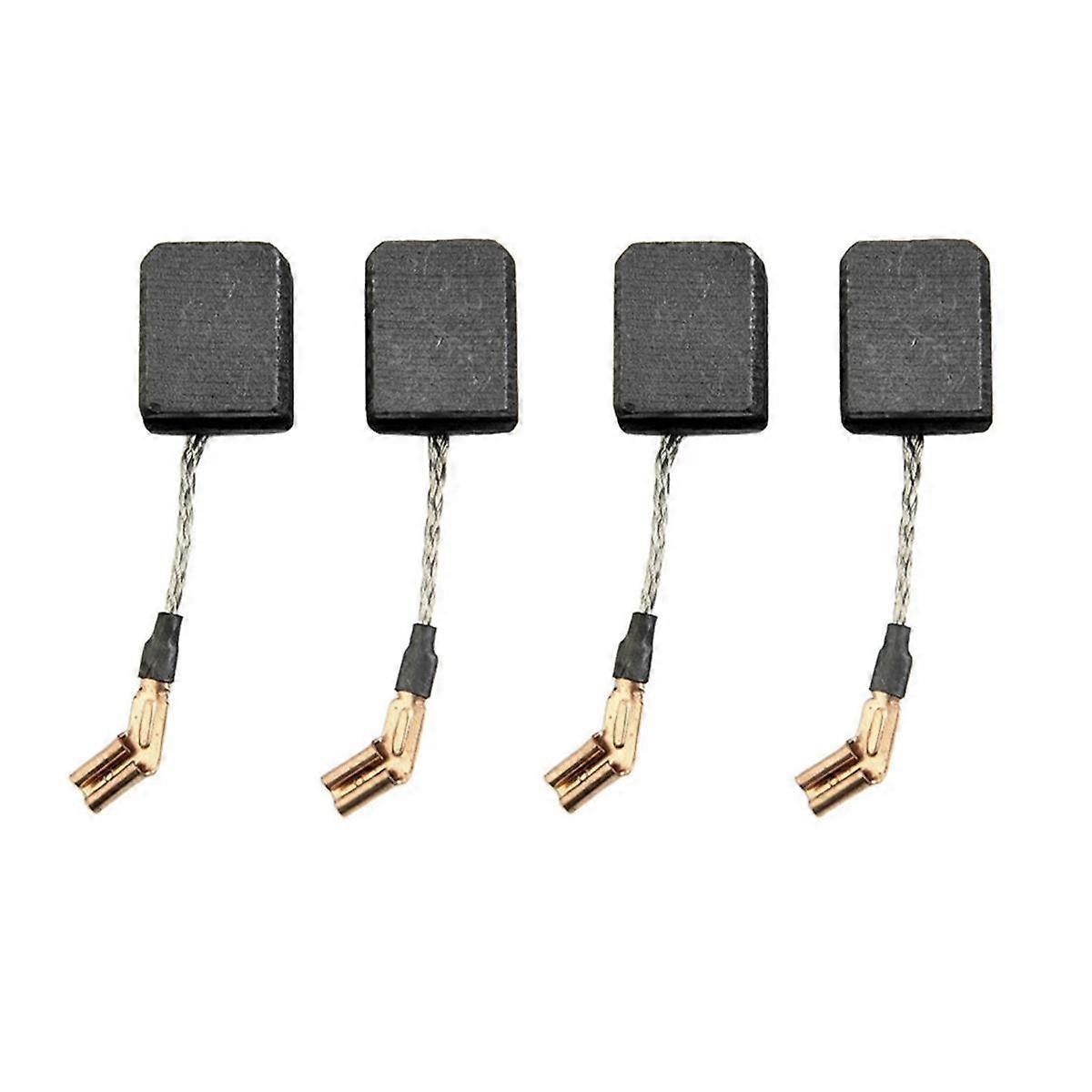 4PCS Carbon Brushes Angle Grinder Graphite Brush for N421362 DWE4217 DWE4238 Power Tools Parts Accessories Replacement