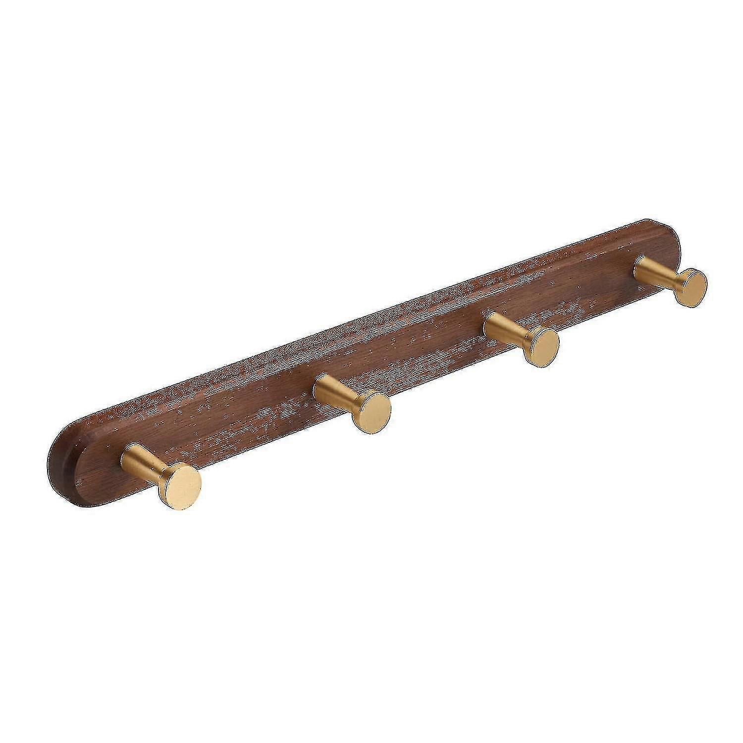 Coat Rack Rail Wall-Mounted Multi-Hook