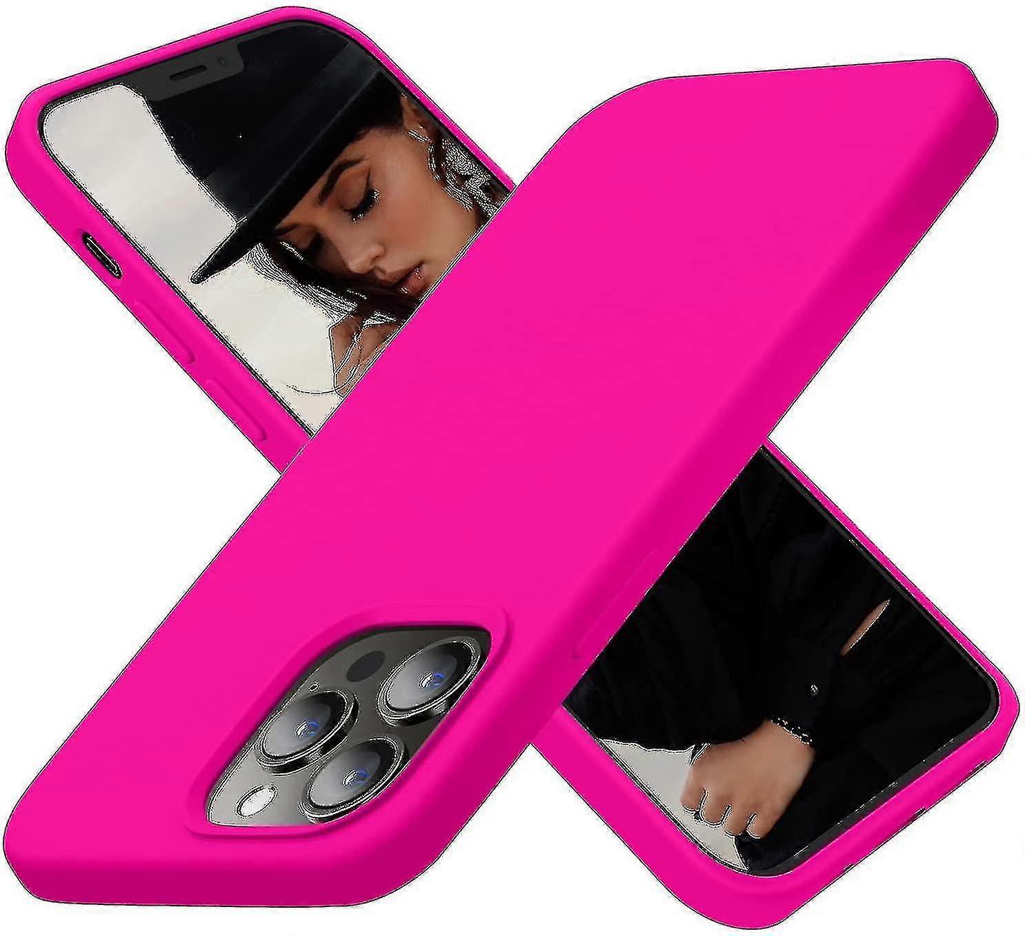 Iphone 12 Case Silicone Ultra Slim Shockproof Protective Coversoft Lining