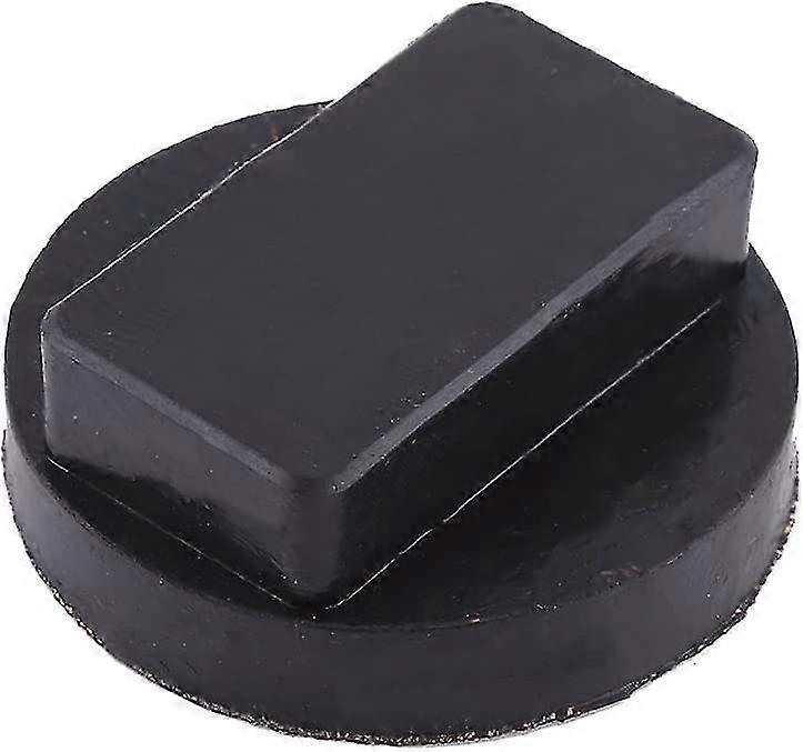 Black Car Rubber Jack Pads, Stand Jacking Point Sill Pad Adapter Tool Jacking Pad Adapter