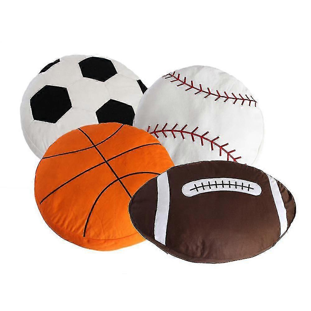 Basketball baseball soccer home bar cafe living room game decorative plush cushion cushion pillow toy gift