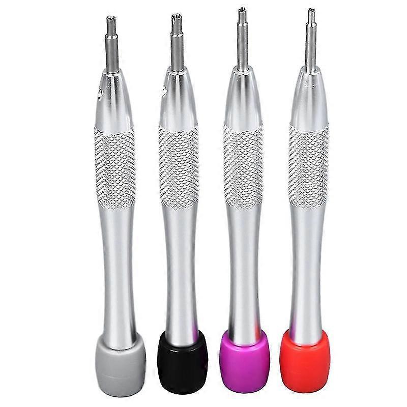 4PCS Watch Triangle Shocks Screwdriver Damper Spring Removal Tool Repair Kit