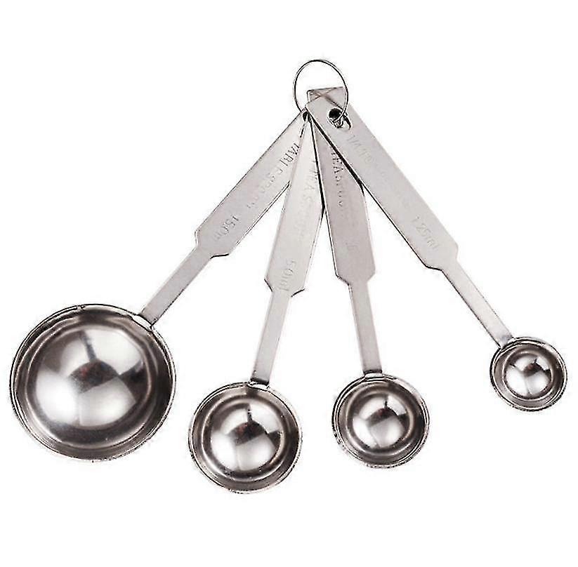 Less Steel Measuring Spoon Set Silver