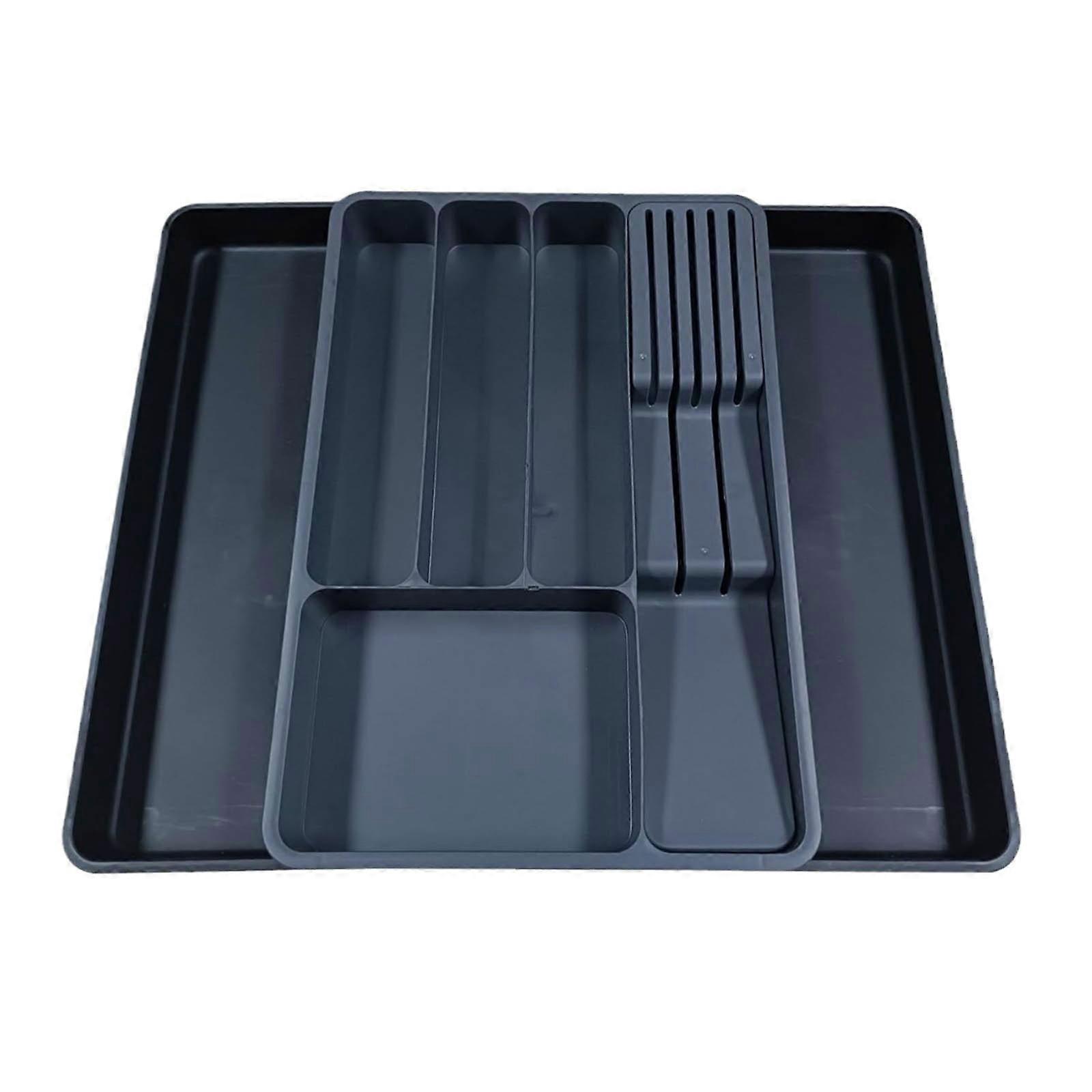 Storage Boxes Cutlery Drawer Storage Rack Highquality Plastic Material Adjustable Design Easy To Store Knives And Forks Bid Farewell To Clutter_c24071