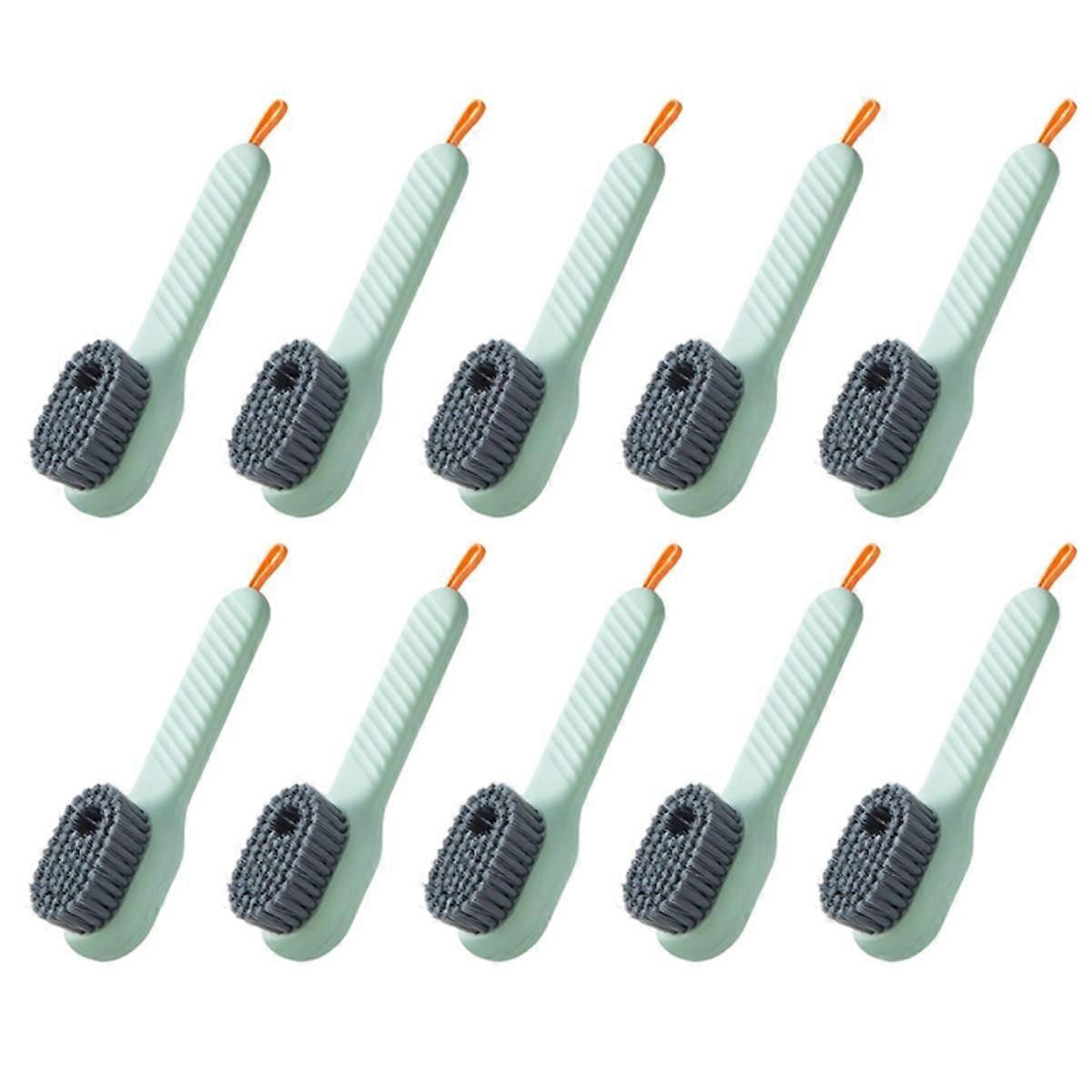 Multifunctional Liquid Shoe Brush, Press-Type Cleaning Brush, Cleaning Tool Soft-Bristled Clothing