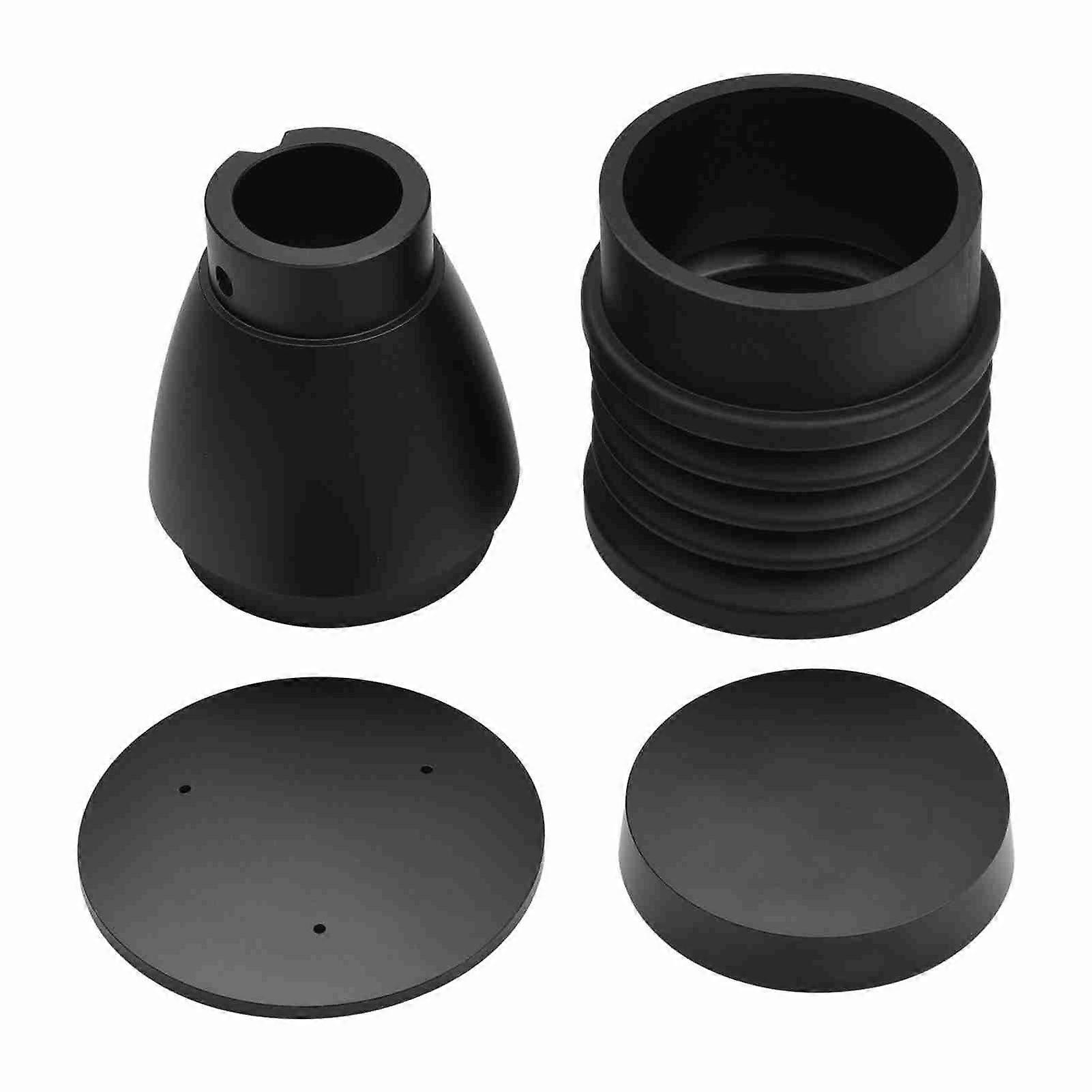 Trémie unidose en alliage d’aluminium avec accessoires de moulin à café à soufflet en silicone Remplacement pour Eureka Mignon Manuale / Silenzio / Specialita / Perfett