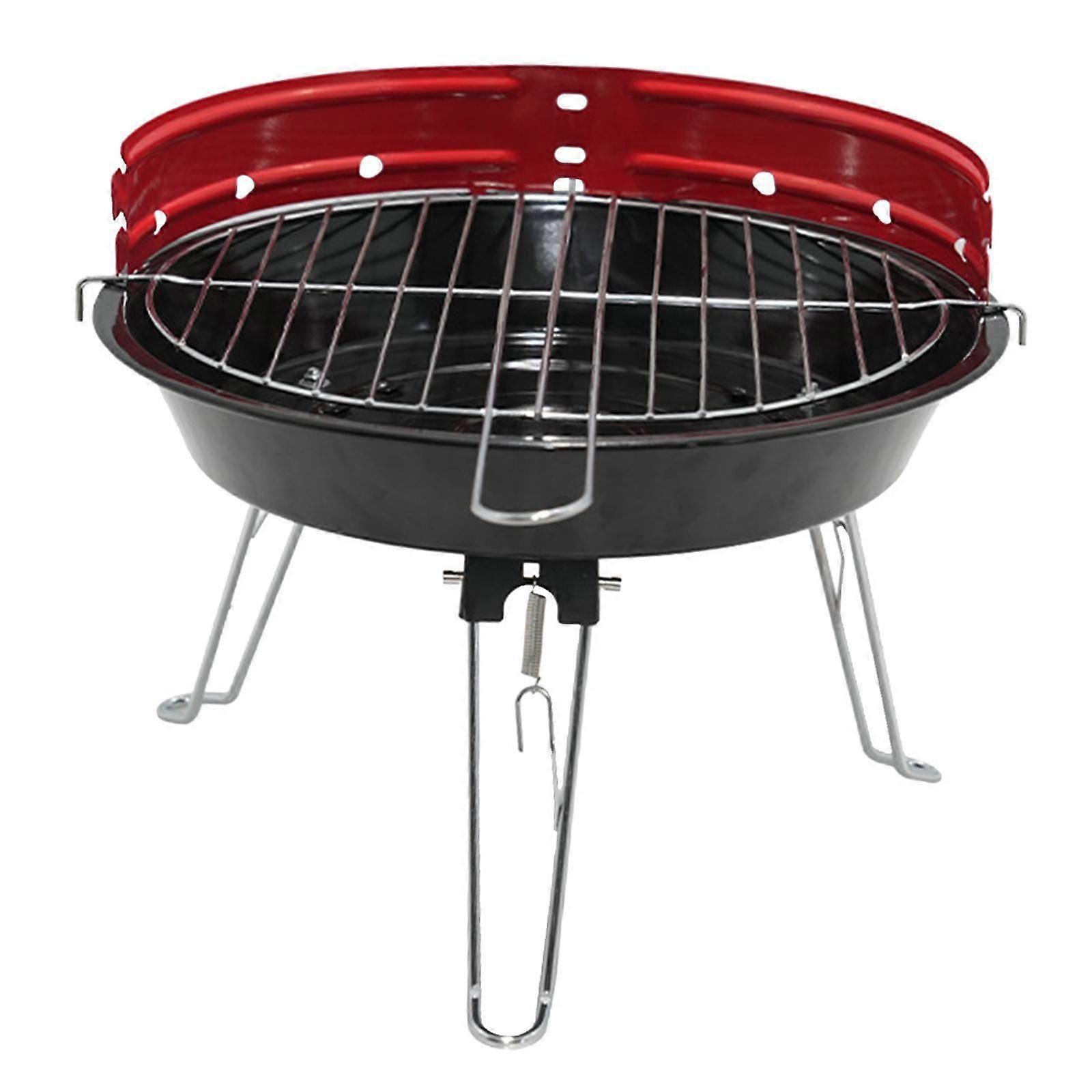 Grill Rack Portable Convenient Sturdy BBQ Grill for Garden Backyard Campfire