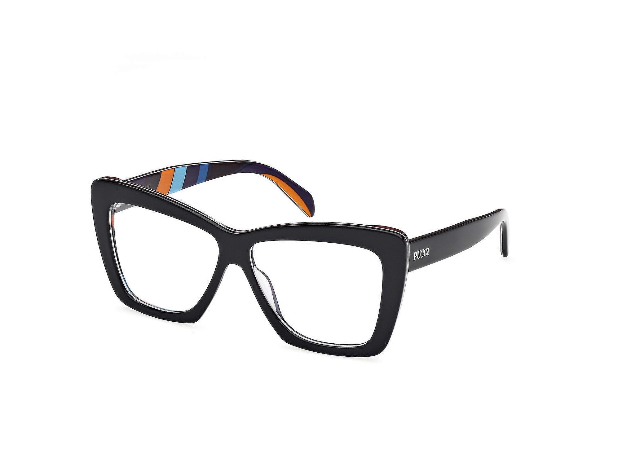 Eyewear Frames Pucci EP5260 005 black/texture 56/12/140 WOMAN