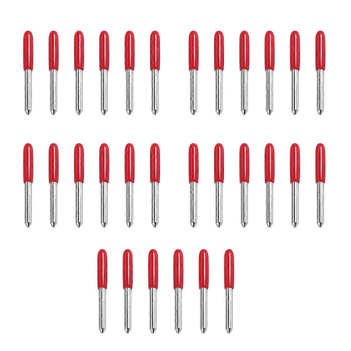 25Pcs 45 Degree for Cutting Plotter Vinyl Cutter Knife Blade Blade High Hardness Tungsten Carbide Machine Tool