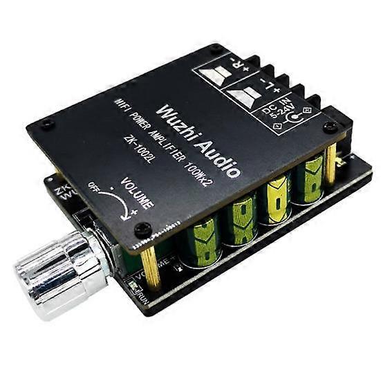 100W Bluetooth-compatible 5 Audio Amp Stereo Amplifier Receiver Board with Switch Wireless Connection Powerful