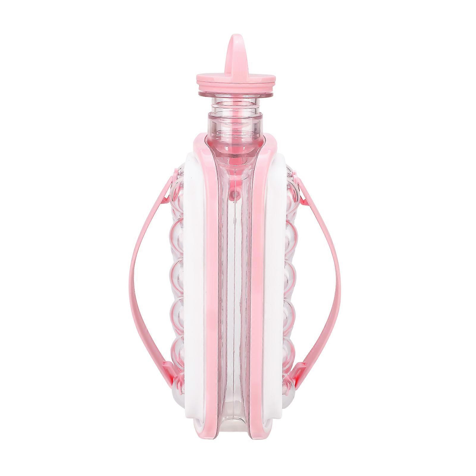 Innovative Pink Portable Ice Ball Maker - Kitchen Bar Essential