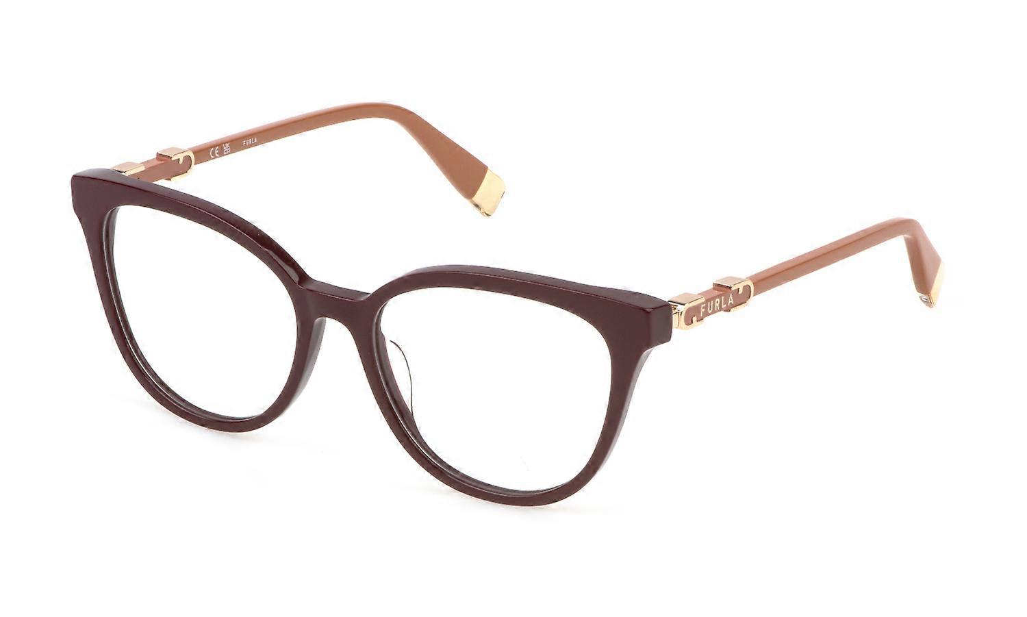 Eyewear Frames Furla VFU832 0G96 BORDEAUX PIENO 54/17/140 WOMAN