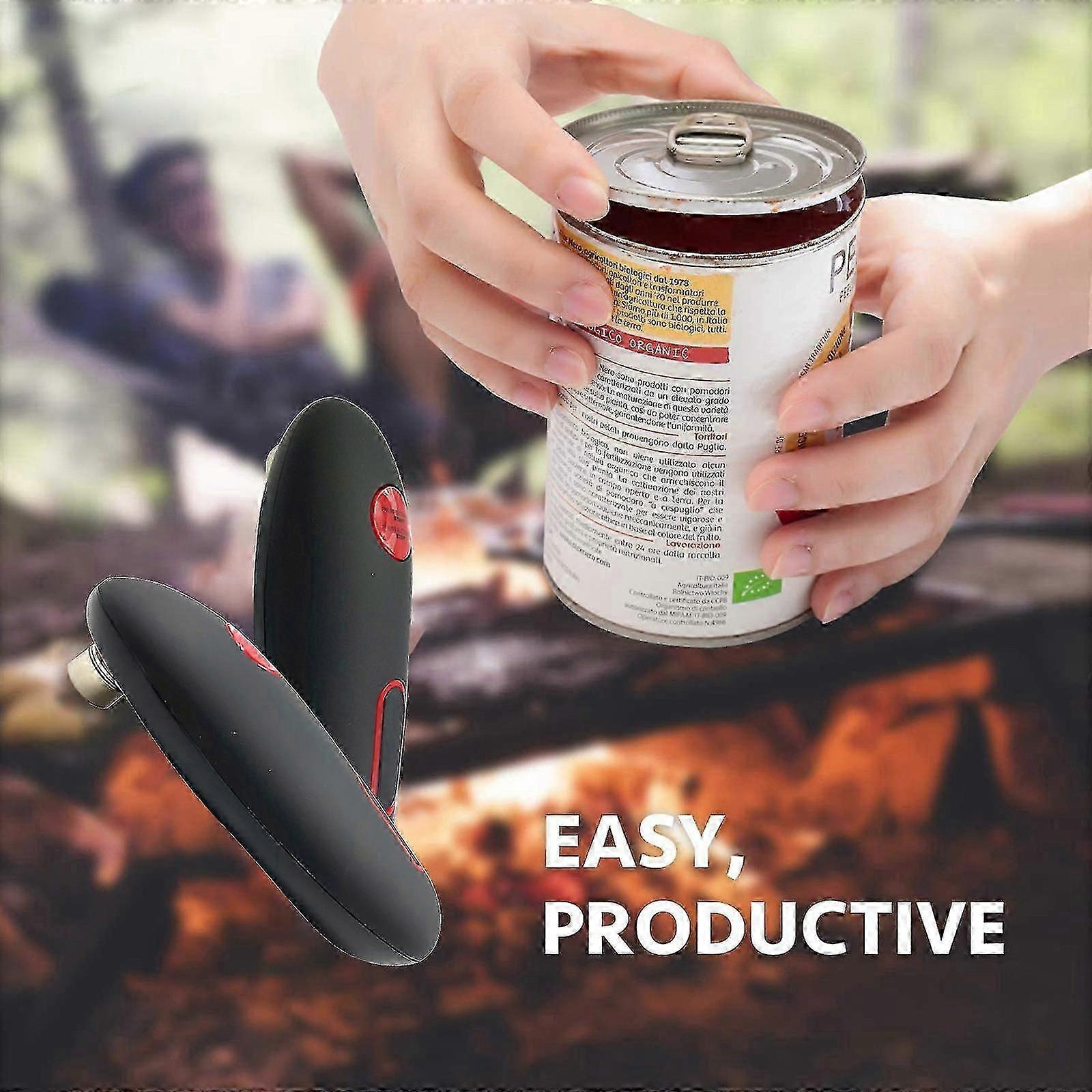Kitchen Electric Can Opener: Open Your Cans With A Push Of Button - No Sharp Edge