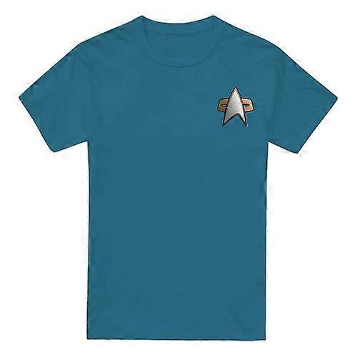 Star Trek Mens Deep Space Nine Science Emblem T-Shirt