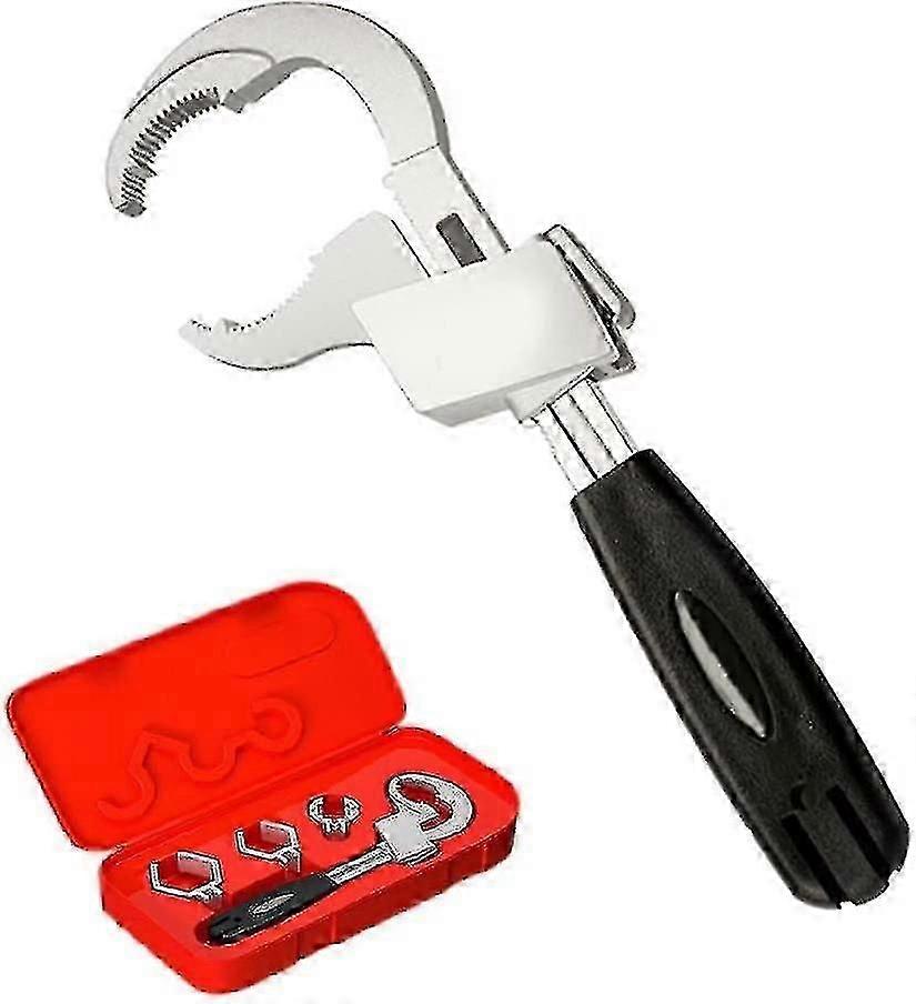 Adjustable Wrench Multifunctional Universal Open End Wrench Bathroom Repair Tool