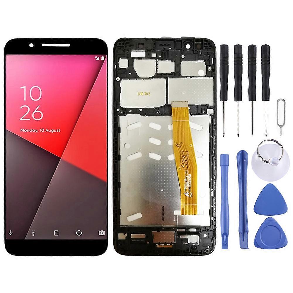 Ecran LCD OEM pour Vodafone Smart N9 / VFD720 avec numériseur Assemblage complet avec cadre (noir)