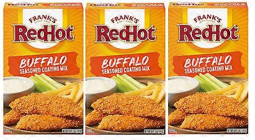 Frank's Redhot Buffalo Seasoned Coating Mix 3 Pack