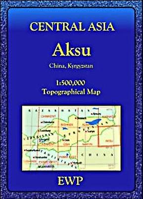 Aksu Topographical Central Asia Maps S