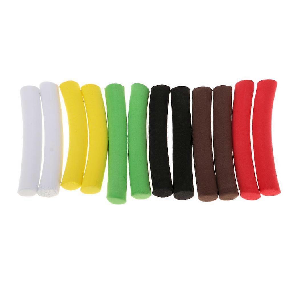12 lot Foam Stick Cylinder Float Making DIY Fly Tying Rig Hook Colorful