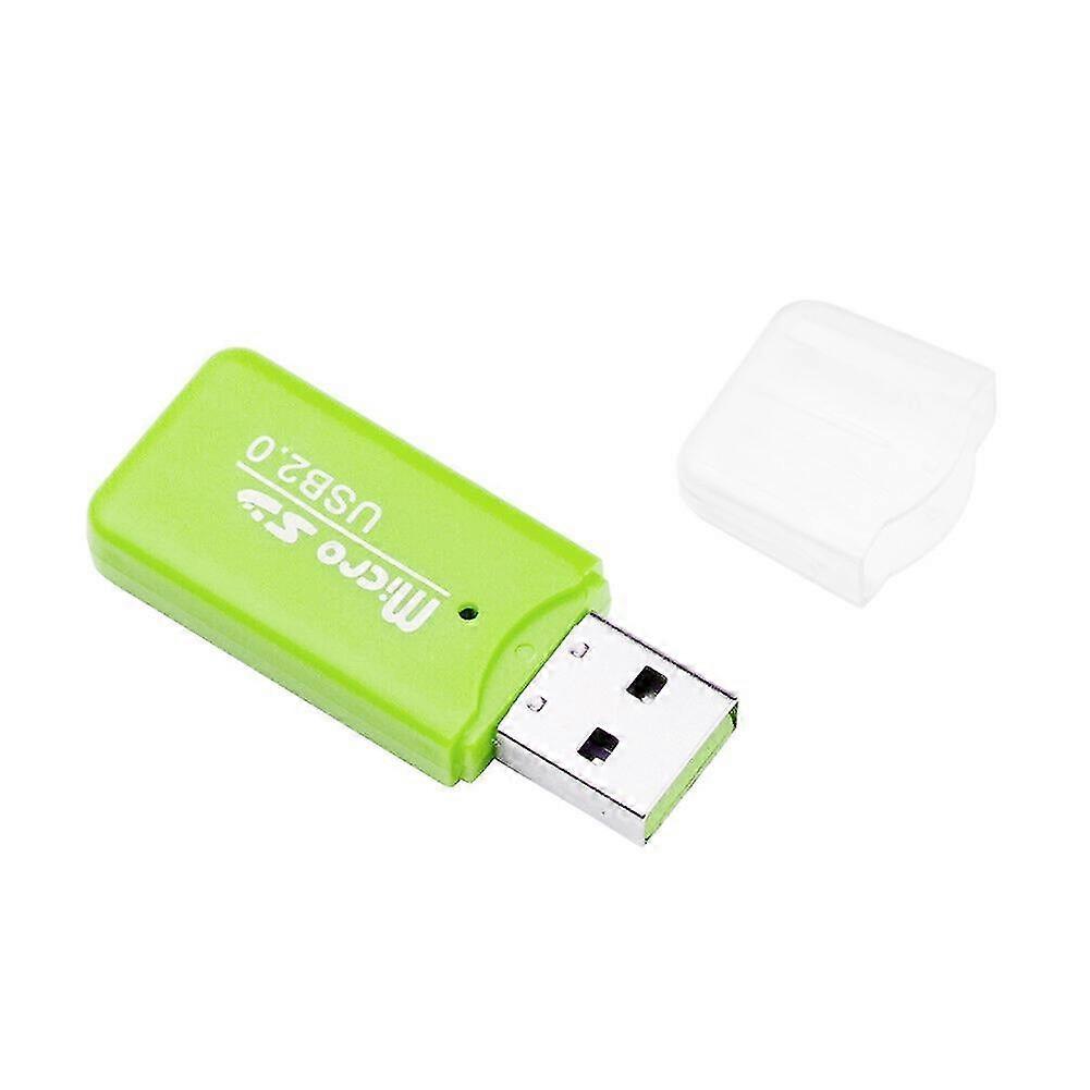 Mini Portable USB 2.0 TF Micro SD Memory Card Reader for PC Laptop Computer