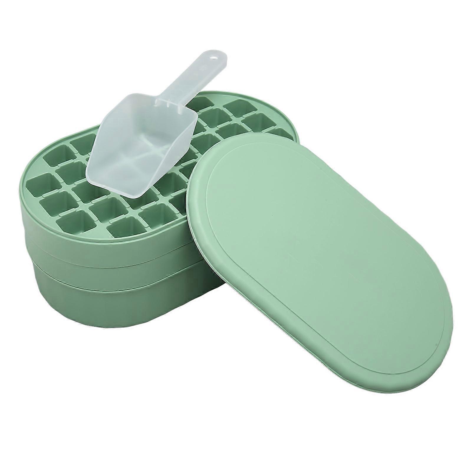 Ice cube tray sturdy ABS space saving, widely used ice box for home bar party