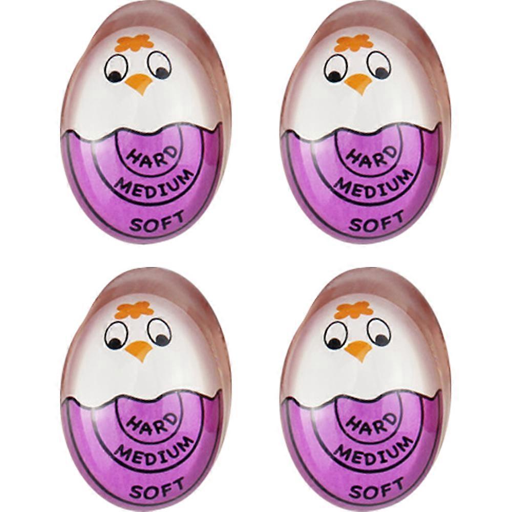 Egg Timer, Food-Safe & Bpa-Free Heat-Resistant Silicone, For Perfectly Cooked Eggs, Egg Timer That Changes Color For Soft, Medium, And Hard Boiled