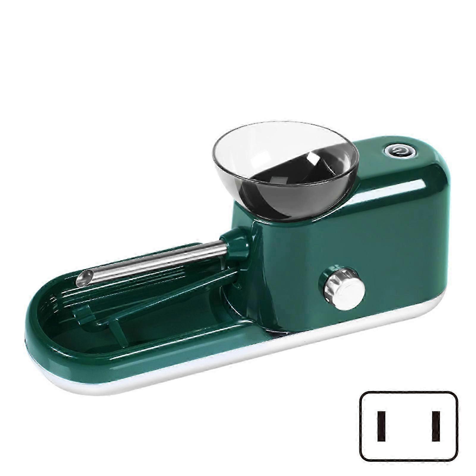 Portable Electric Cigarette-roller Effortless Auto Cigarette-making Device Mini Cigarette-puller For Home US plug Green