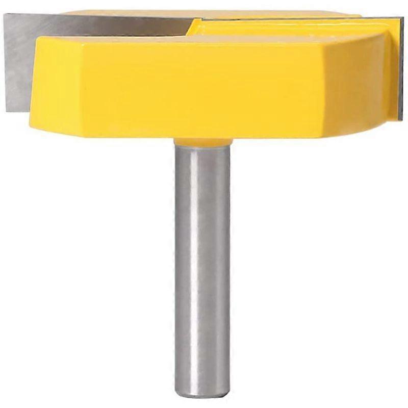 Router Bit for Bottom Surface Cleaning and Milling