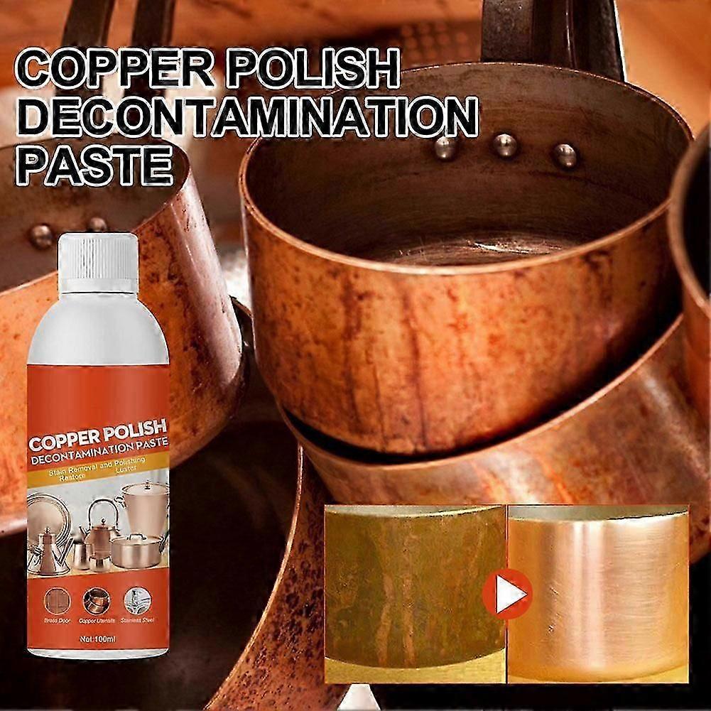 Copper-Polish Decontamination Paste Strong Cleaning Power Scratch-free