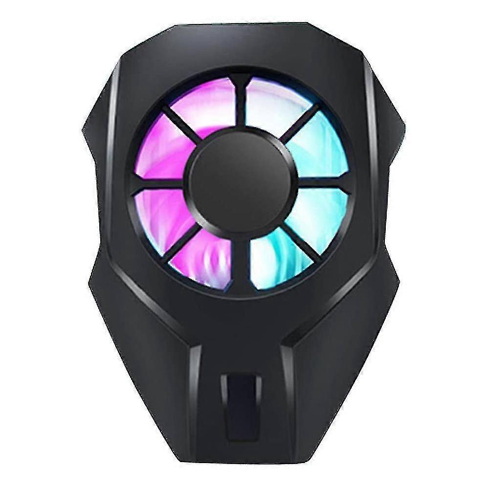 ユニバーサルミニ携帯電話冷却ファンラジエーターターボハリケーンゲームクーラー携帯電話クールヒートシンク