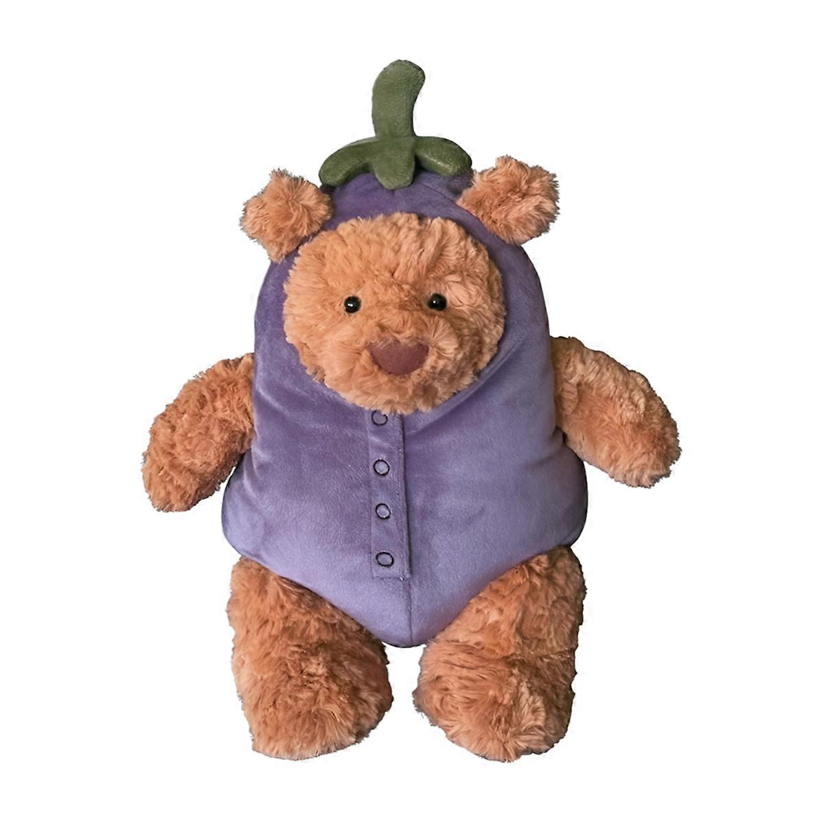 Auberginenbär Puppe Süße Puppe Plüschbär