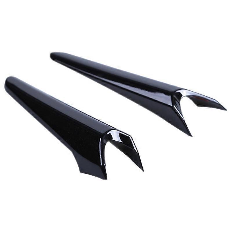 for 3 Axela 2017 Front Fog Light Eyebrow Cover Trim Sticker Daytime Running Light Decoration Covers