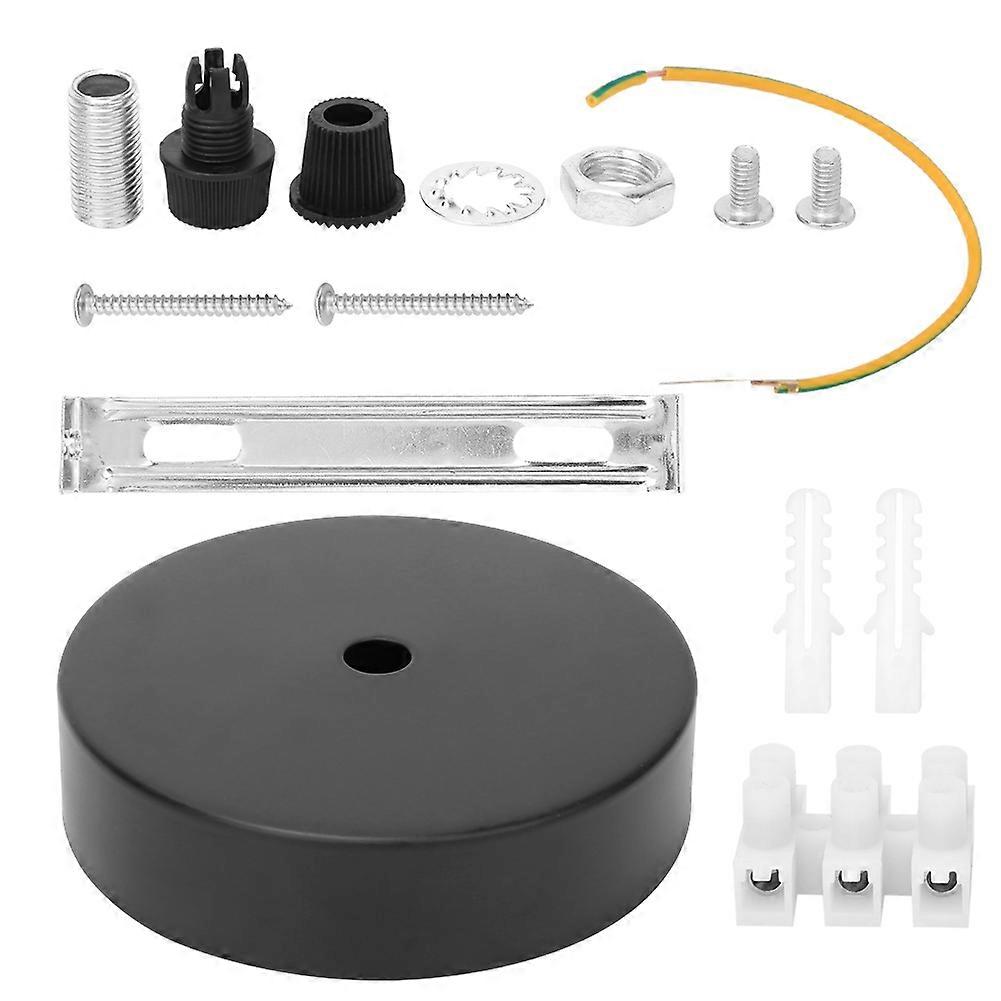 Aluminum Round Shape Ceiling Light Lamp Base Bulb Holder DIY Light Accessories