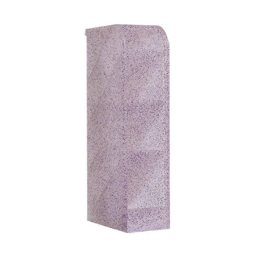 4 Grid Oblique Insertion Decorative Pencil Holder Sequins Design 4 Grid Oblique Insertion Desk Pen/Brush Container  Pearly Purple