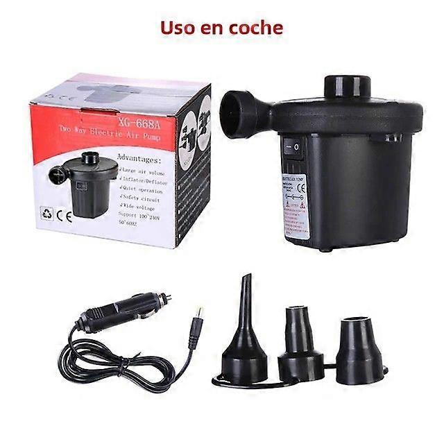 Mini Electric Inflatable Pump for Camping Pad and Pool Portable Fast Foam Filling Air Blower Injector