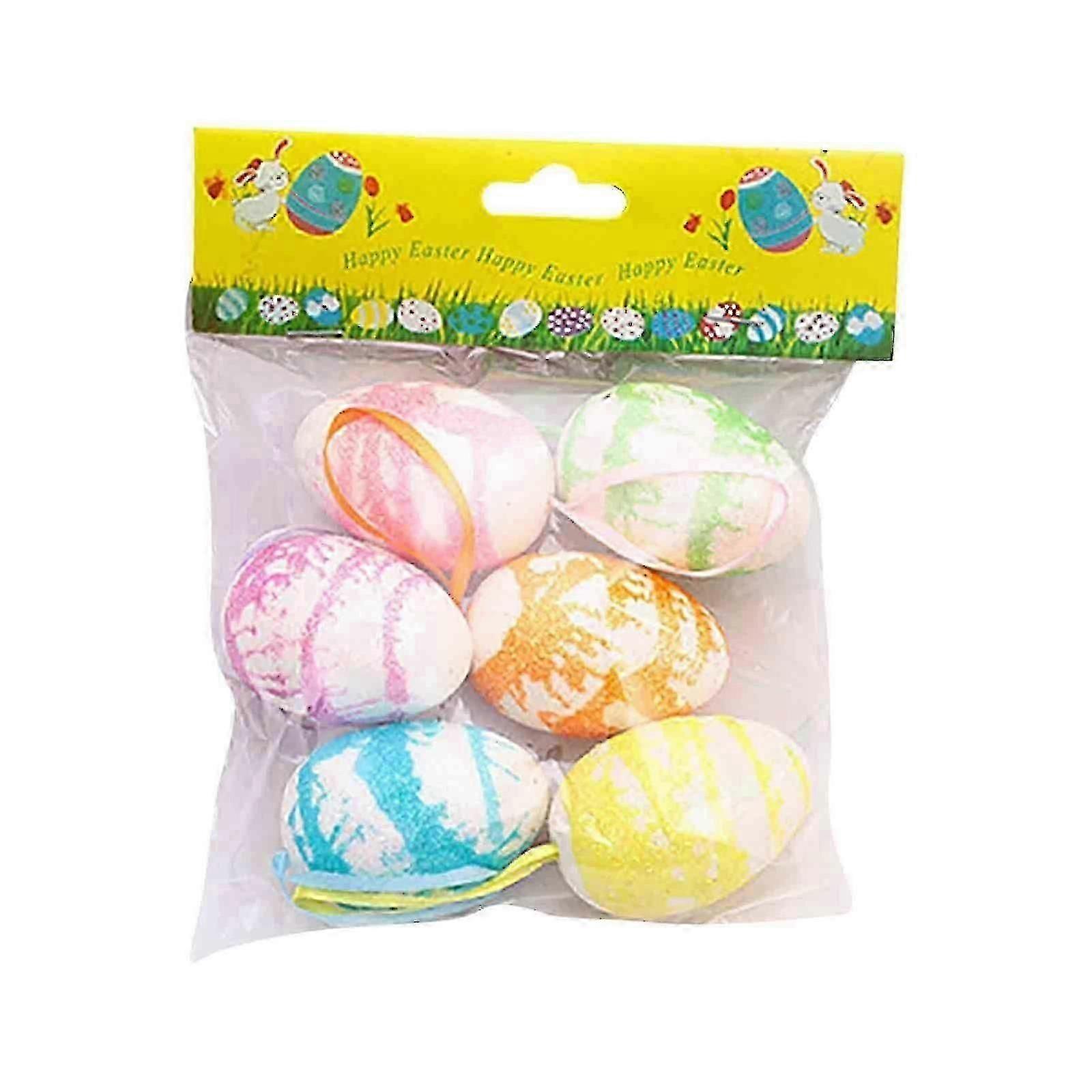 Easter Bunny Easter Eggs 4X6cm Easter Decorative Easter Eggs Children\'s Easter Gift Flye250817