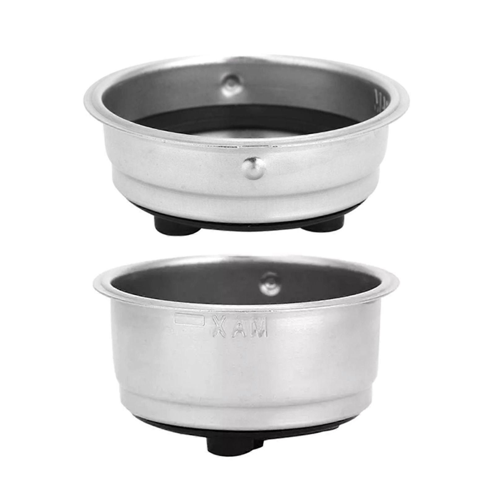 Stainless Steel Coffee Filter Basket Removable Compatible For Cafe Machine Dripper Portafilter Coffe Maker Strainer 51mm