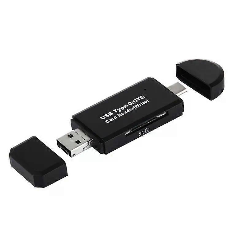 USB-C Card Reader Adapter-3 in 1 with OTG Function for Macbook,Chromebook,Nokia N1,Letv -