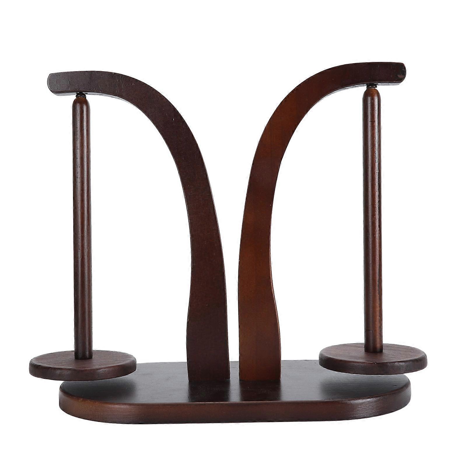 Yarn Ball Holder Log Dual Axes Rotatable High Performance Magnet Yarn Spindle Dispenser Type 1