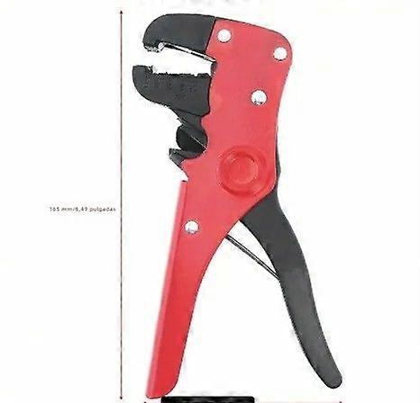 Portable Multifunctional Plastic and Steel Spring-Loaded Resettable Cable Stripping Pliers, Practical Electrical Cutters