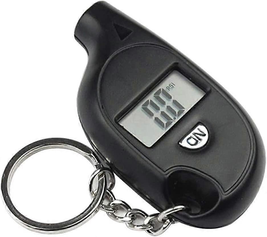 Mini LCD Display Digital Tire Tyre Air Pressure Gauge Tester Tool Key Chain