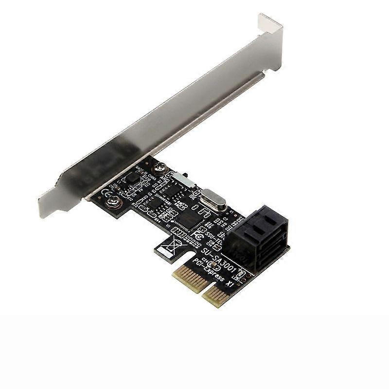 PCIe Sata Card 2 Port 6Gbps Sata 3.0 PCIe Expansion Card Support 2 Sata 3.0