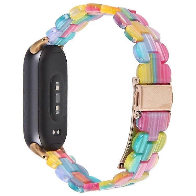 For Xiaomi Smart Band 9/ Band 8 Replacement Slim Resin Watch Strap with Adjustment Tool