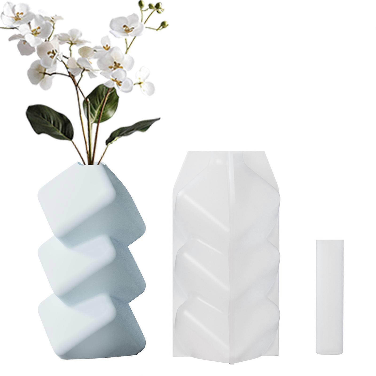 Versatilitys Silicone Molds Epoxy Resin Moulds for Creating Unique Vases and Artistic Homes Decors Crafting Making